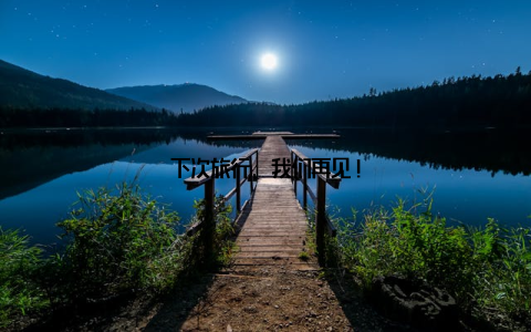 下次旅行, 我们再见!